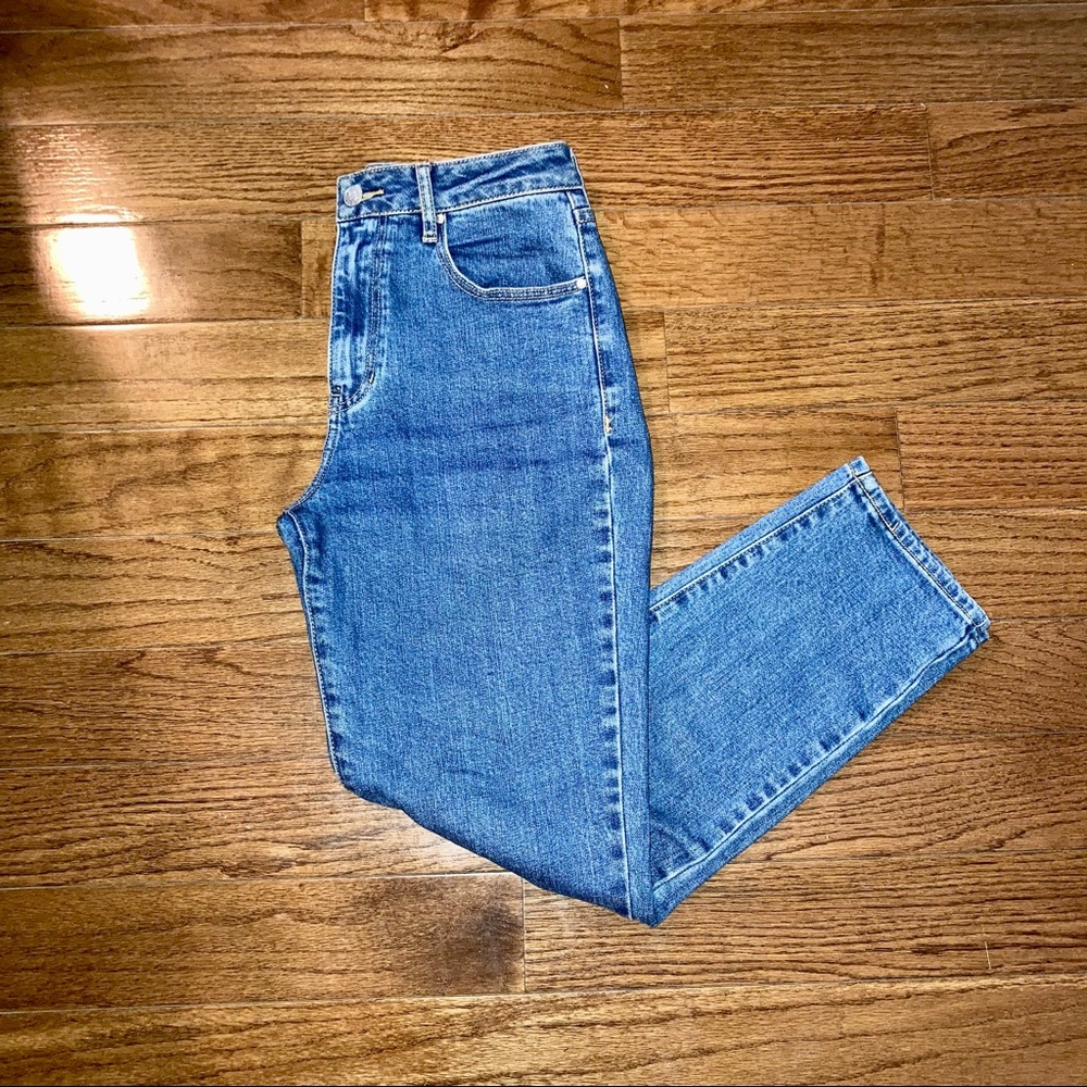 Dark Wash Mom Jeans